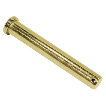 Heritage Industrial Standard Clevis Pin, 1/2 in Dia, 2-1/64 in Usable Lg, Carbon Steel, 1 PK CLPY-0500-2250